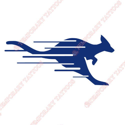 UMKC Kangaroos Customize Temporary Tattoos Stickers NO.6696